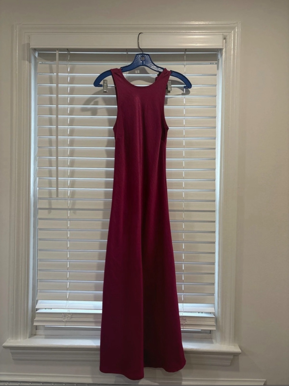 House of Harlow Sleeveless Fuchsia Maxi Dress